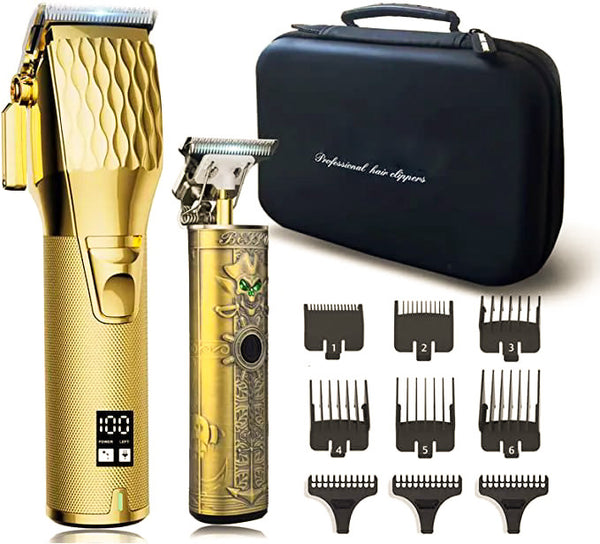 Professional 2St Metall Hair Clippers - ASHER