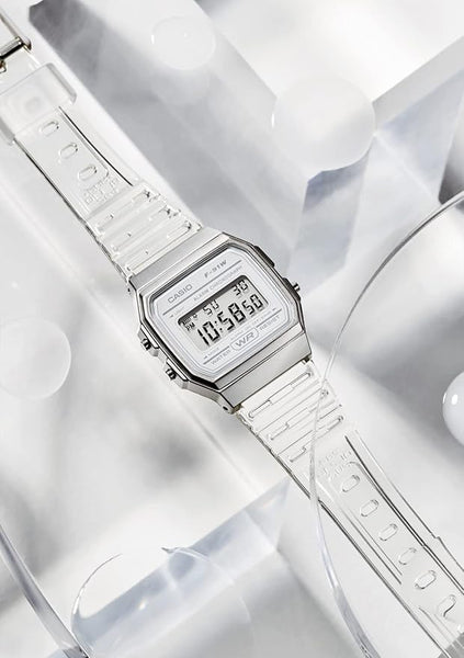 Casio F-91WB-7A White