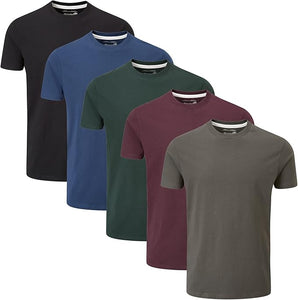 Charles Wilson Crew Neck T-Shirt Pack Of 5