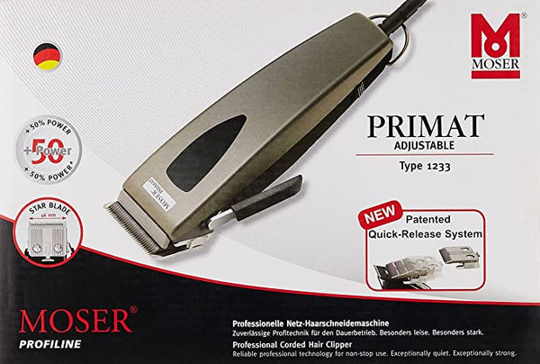 Moser Primat hårklippningsmaskin ljusgrå 1230-00531 - ASHER