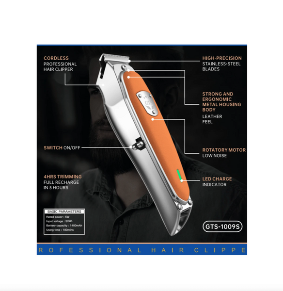 GTS Professional Electric Hair Clipper For Hair and Beard