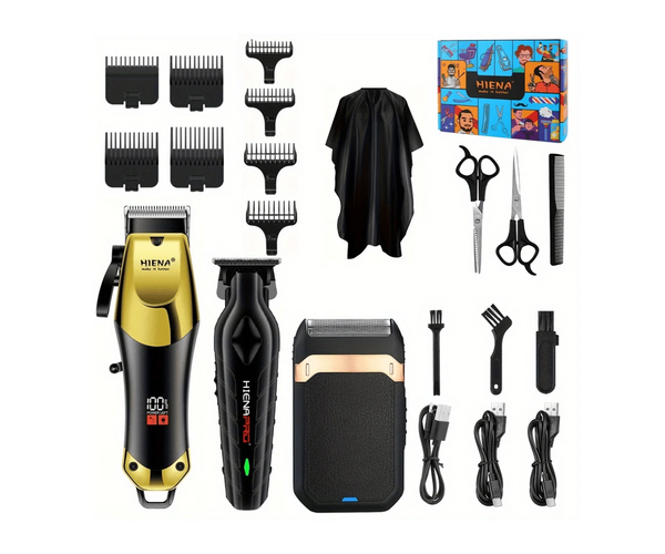 3-in-1 Professional Trimmer Set – Everything You Need for Perfect Styling