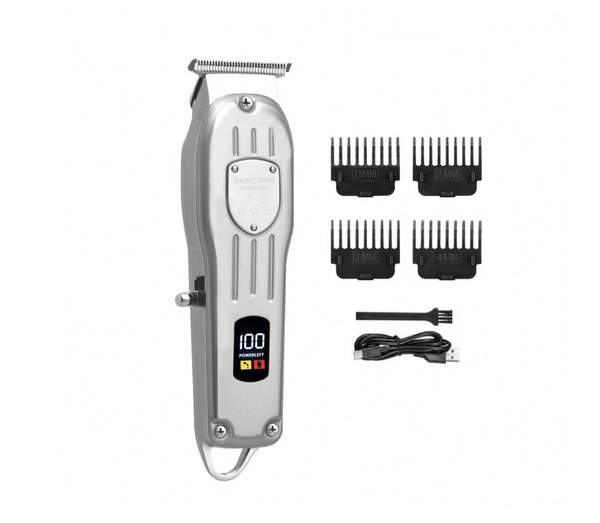 ProTrim Silver Edition – Professional Hair Cutting Set for Men