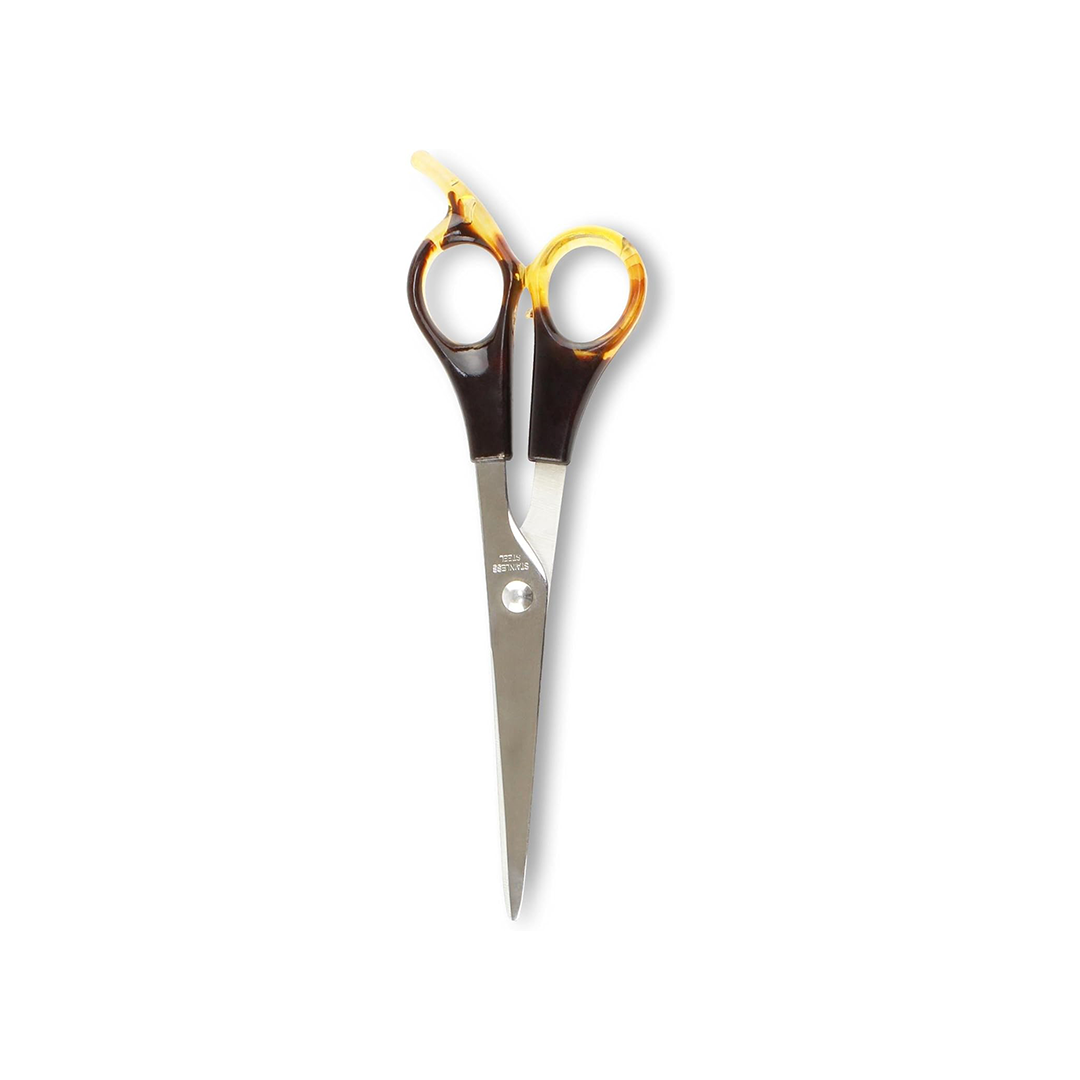 Hairdressing Scissors with Two-Tone Acrylic Handle, 20 cm, Stainless Steel, 18 x 6 x 1 cm