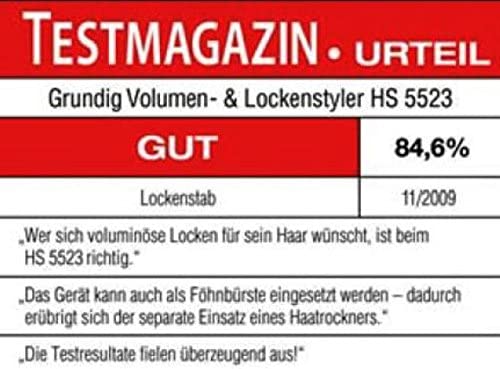Grundig HS 5522/5523 ceramic volume and curl styler (1100 Watts) - ASHER